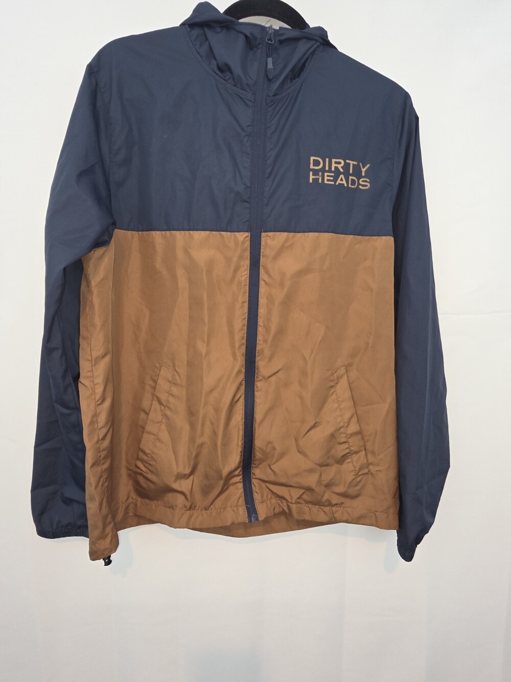 Dirty Heads Windbreaker Full Zip Wind Rain Jacket Indepenent Trading Size Small